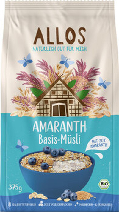 Produktfoto zu Amaranth Basis Müsli 375g