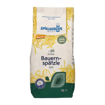 Produktfoto zu Dinkel-Bauernspätzle, hell 500g