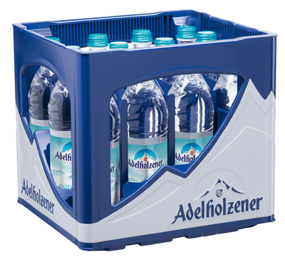 Produktfoto zu 12-er Kiste Adelh. naturell Glas 0,5l