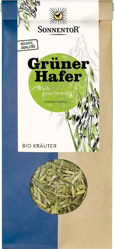 Produktfoto zu Grüner Hafertee