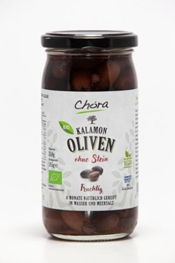 Produktfoto zu Kalamon Oliven ohne Stein 185g