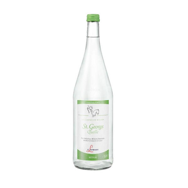 Produktfoto zu St. Georgs Quelle medium 1,0 l