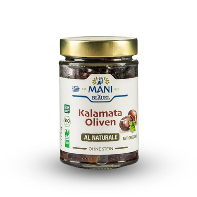 Produktfoto zu Kalamata Oliven al Nat. o Kern m. Oregano