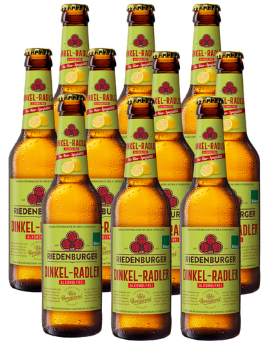 Produktfoto zu 10-er Kasten Dinkel-Radler 0,33 alkoholfrei