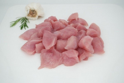 Produktfoto zu Puten-Brust-Gulasch ca.300g