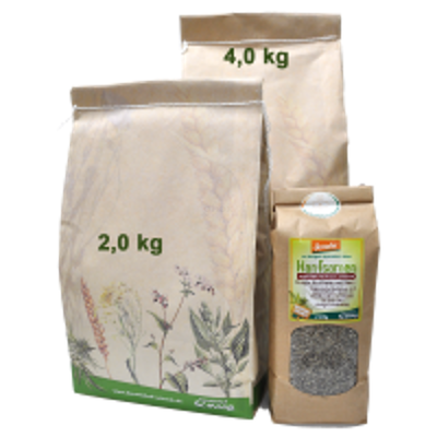 Produktfoto zu Hanfsamen ungeschält 500g DHS