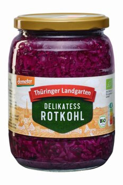 Produktfoto zu Rotkohl im Glas 720ml