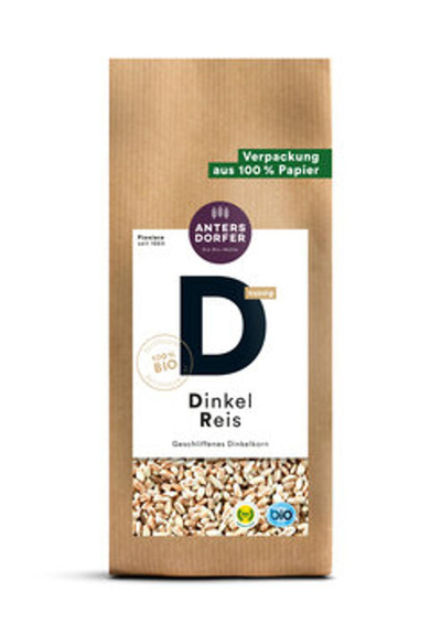 Produktfoto zu Dinkelreis Antdorfer 500g