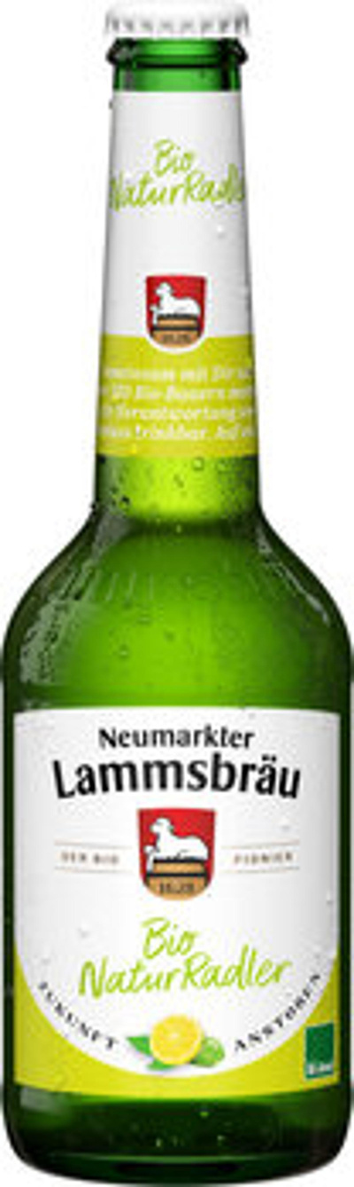 Produktfoto zu Lammsbräu NaturRadler Flasche