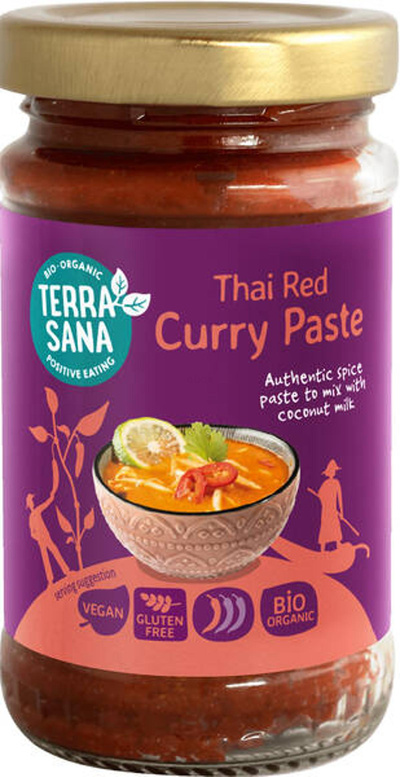 Produktfoto zu Rote Thai Curry Paste 120g