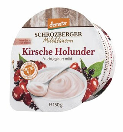 Produktfoto zu Joghurt Kirsch-Holunder 150g