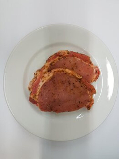 Produktfoto zu Schweinsteak Kräuter, 2 Stück ca.0,36kg