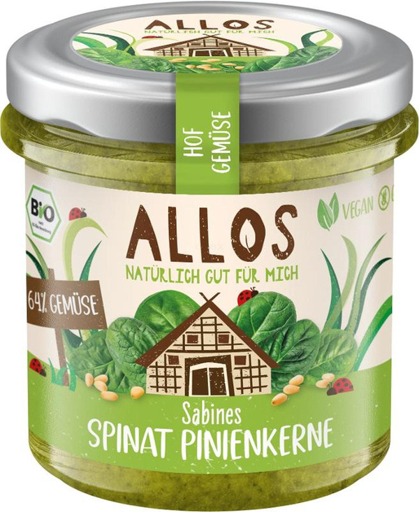 Produktfoto zu Spinat Pinienkerne 135g