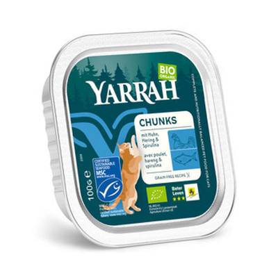Produktfoto zu Katzen Bröckchen Fisch 100g