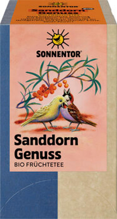 Produktfoto zu Sanddorn Genuss Früchtetee