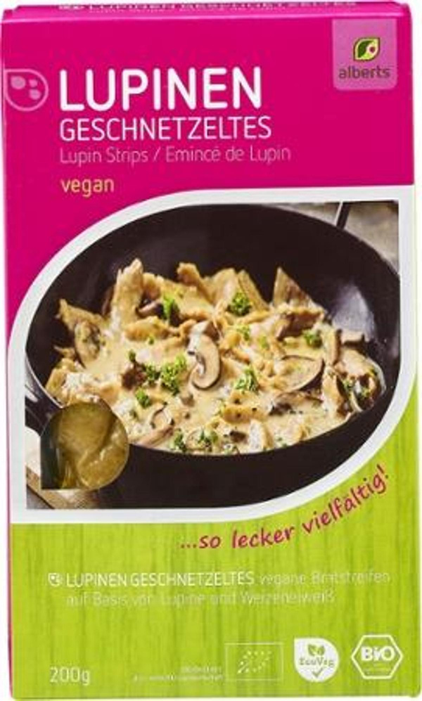 Produktfoto zu  Lupinen Geschnetzel.