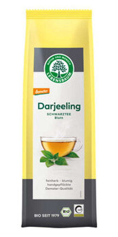 Produktfoto zu Darjeeling Blatt lose  Schwarz