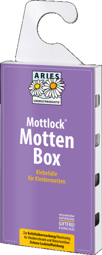 Produktfoto zu Mottlock Mottenbox