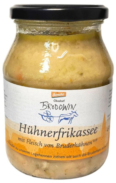 Produktfoto zu Brodowiner Hühnerfrikassee
