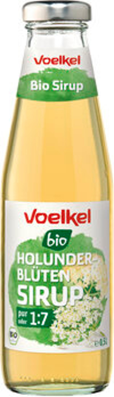 Produktfoto zu Holunderblütensirup