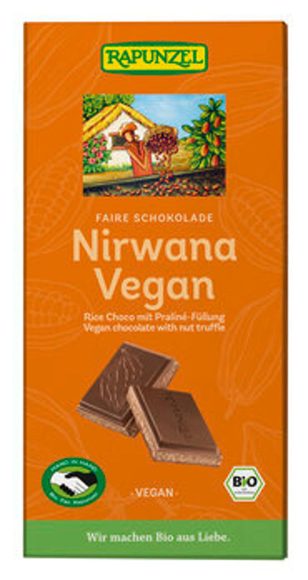 Produktfoto zu Nirwana vegane Schokolade
