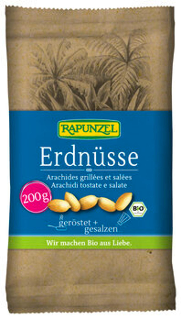 Produktfoto zu Erdnüsse geröstet, gesalzen