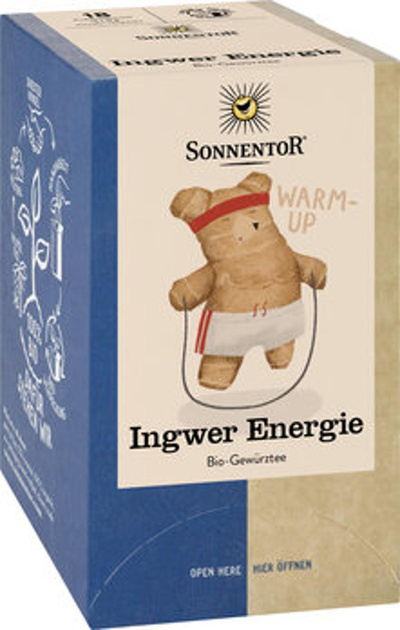 Produktfoto zu Ingwer Energietee i.Btl.