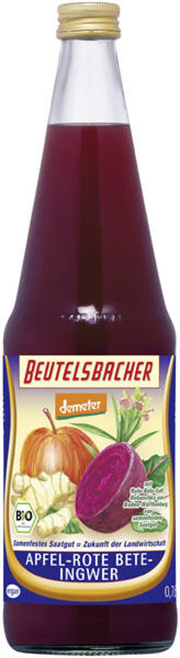 Produktfoto zu Apfel-Rote-Bete-Ingwer Saft