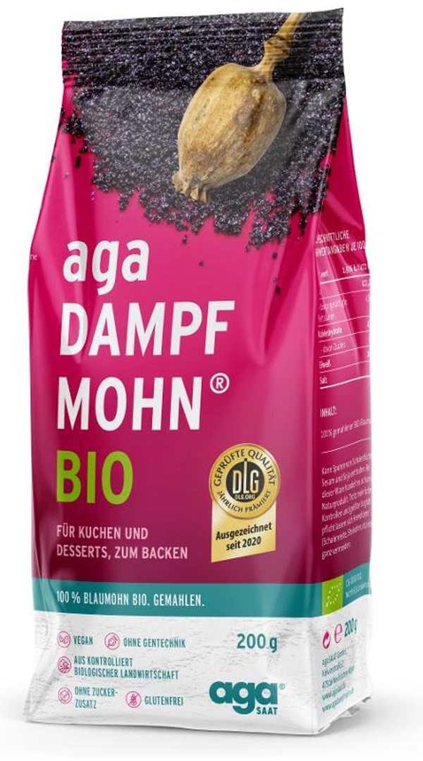 Produktfoto zu Mohn gemahlen 200g