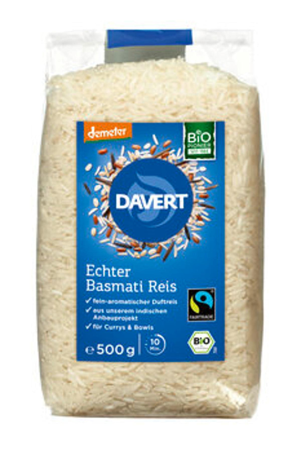 Produktfoto zu Echter Basmati Reis weiß