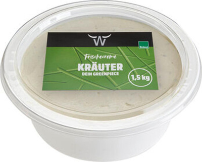 Produktfoto zu Kräuterfrischkäse 22 % F.i.Tr.