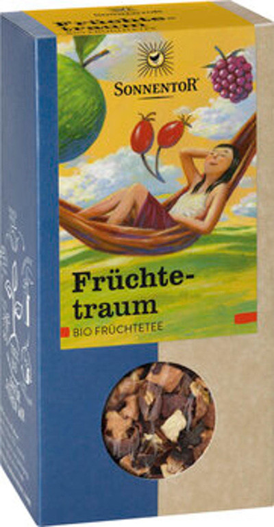 Produktfoto zu Früchtetraum Tee Lose 100g