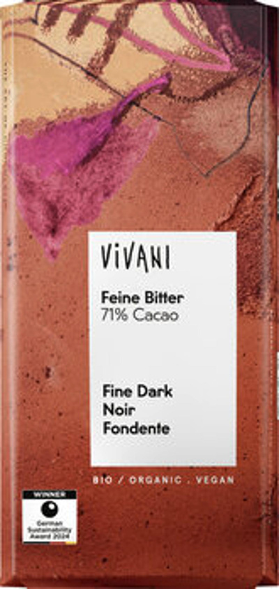 Produktfoto zu Feine Bitter-Schokolade 71% Ca