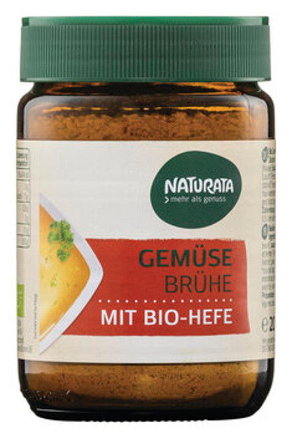 Produktfoto zu Gemüsebrühe mit Bio-Hefe, Glas