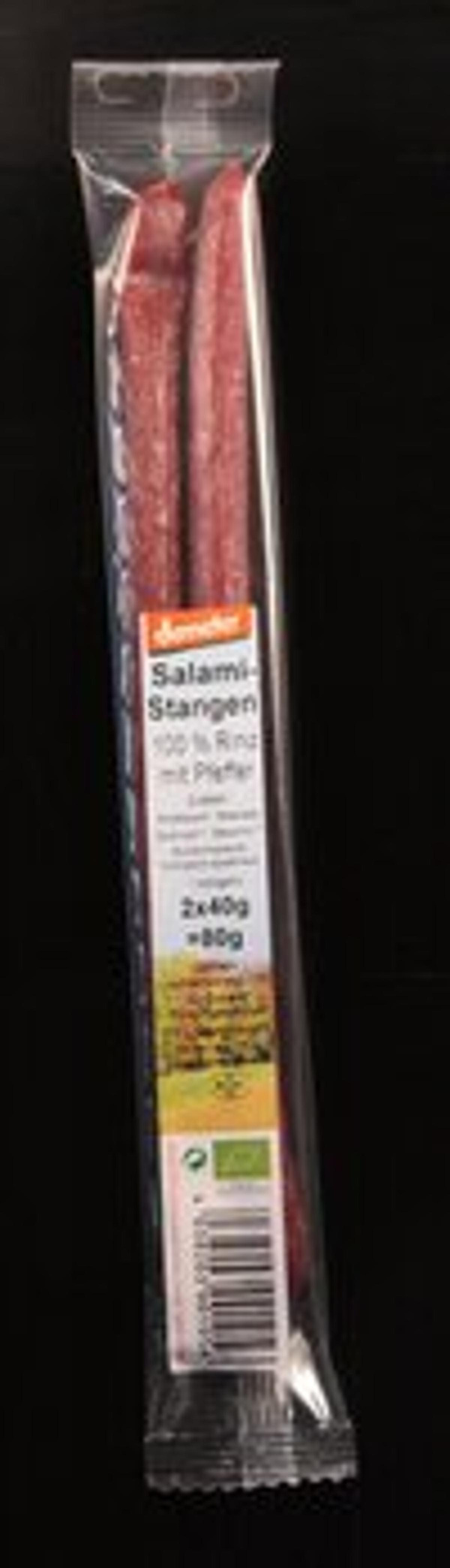 Produktfoto zu Demeter Salamistangen Rind