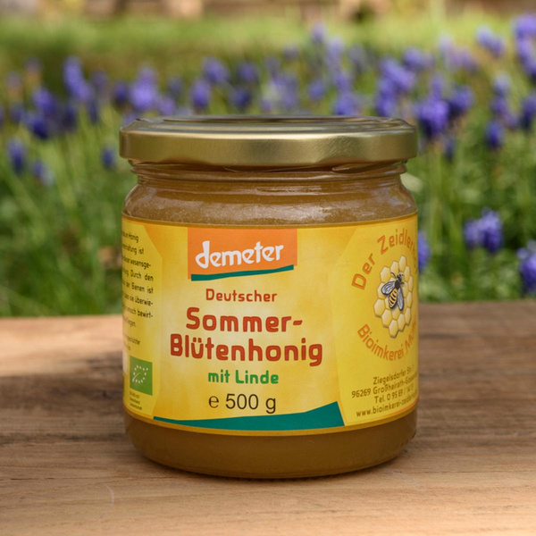 Produktfoto zu Sommerblütenhonig Linde 250g