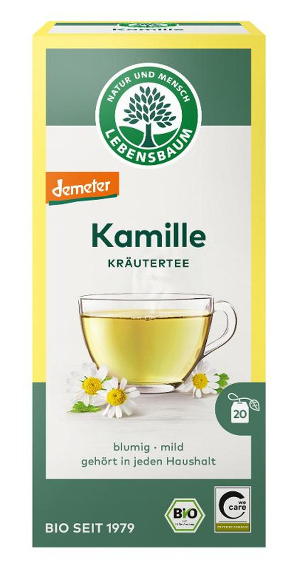 Produktfoto zu Kamillentee Demeter 20x1,5g
