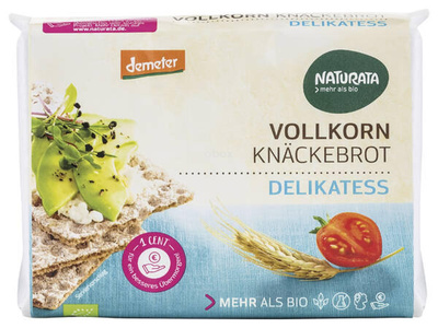 Produktfoto zu Vollkorn-Knäckebrot Delikatess