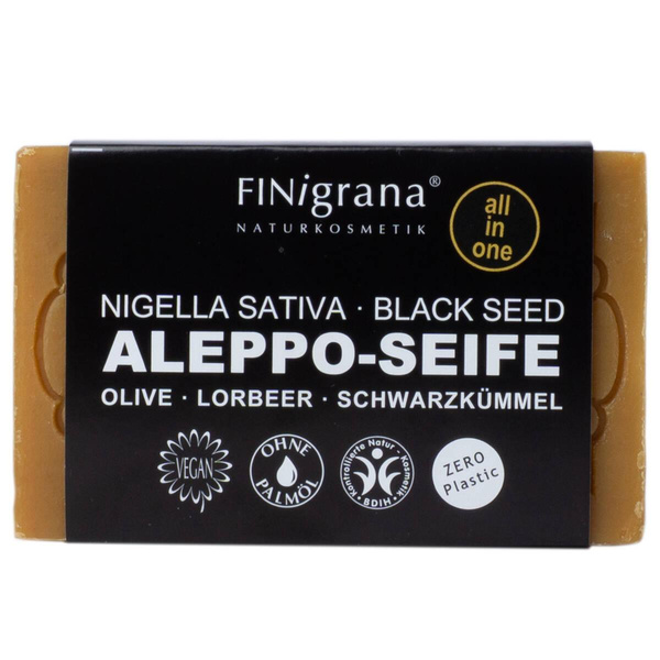 Produktfoto zu FINigrana Aleppo Seife 100g