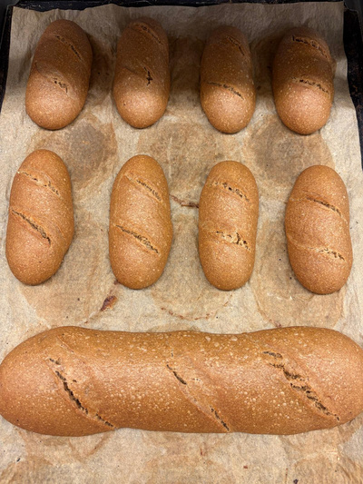 Produktfoto zu Dinkel Brötchen  5-er Tüte