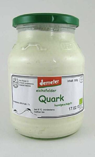 Produktfoto zu Demeter Quark i.Glas 45% F