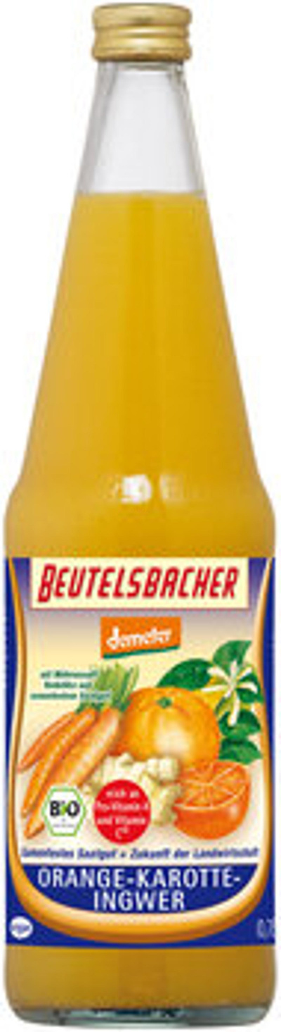 Produktfoto zu Orange-Karotte-Ingwer Saft 0,7