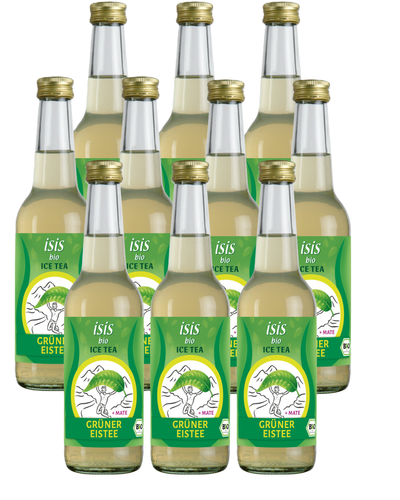 Produktfoto zu 12er Kasten isis Grüner Eistee