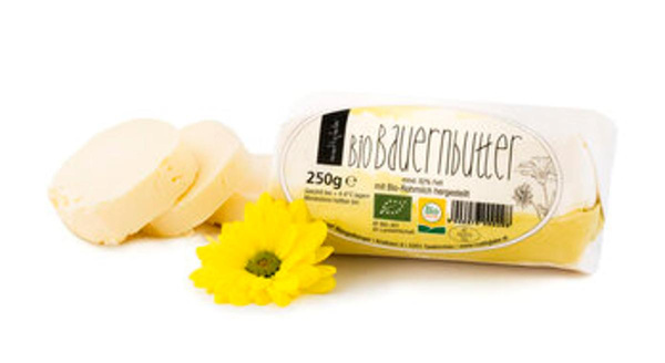 Produktfoto zu Rohmilchbutter 250g