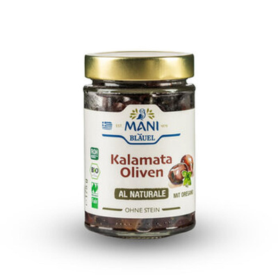 Produktfoto zu Kalamata Oliven al Nat. o Kern m. Oregano