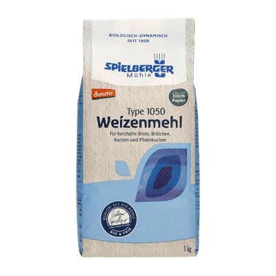 Produktfoto zu Weizenmehl Type 1050, demeter