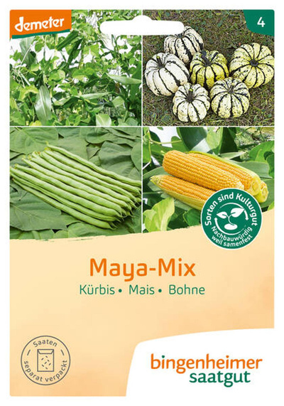 Produktfoto zu Maya Mix: Mix aus Mais, Bohnen und Kürbis