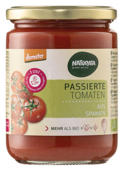 Produktfoto zu Tomatenpüree, demeter 400g