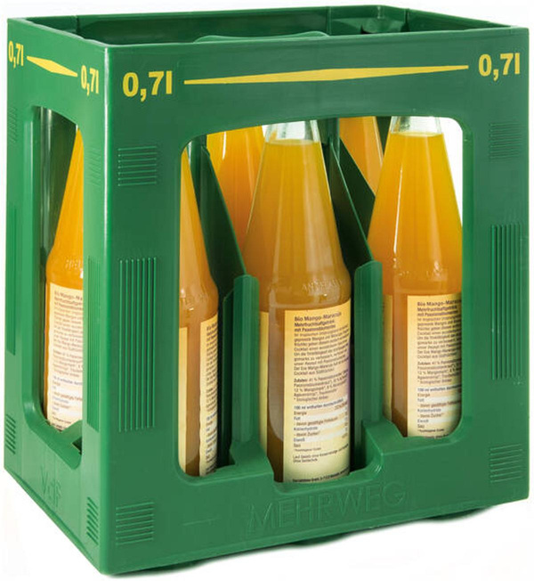 Produktfoto zu 6-er Kasten Apfel-Mango-Saft