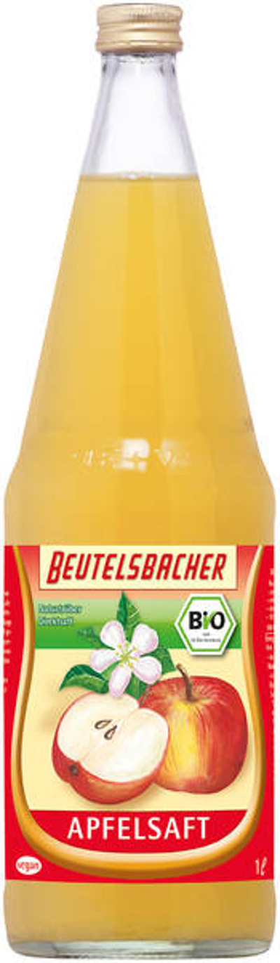 Produktfoto zu 6-er Kasten Apfelsaft trüb 1 l